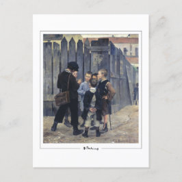 Marie Bashkirtseff #5 - Briefkaart met fijne kunst