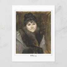 Marie Bashkirtseff #8 - Briefkaart met fijne kunst