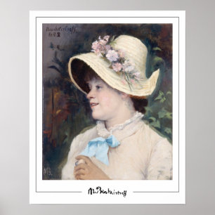 Marie Bashkirtseff Zedign Art Poster 6