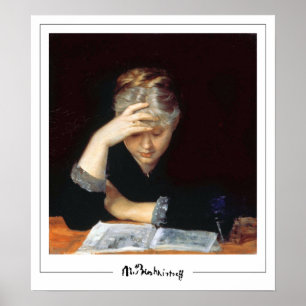 Marie Bashkirtseff Zedign Kunstposter #22 Poster