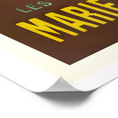 Marie Brizard and Roger Anisette Cherry Brandy and Poster (Hoek)