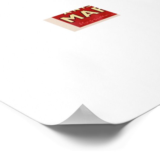 Marie Brizard Anisette Poster (Hoek)