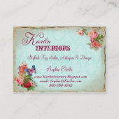 Marie  Butterfly Visitekaartje (Achterkant)