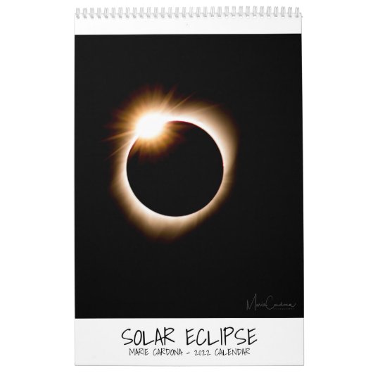 Marie Cardona - Solar Eclipse 2022 Agenda Kalender (Hoes)