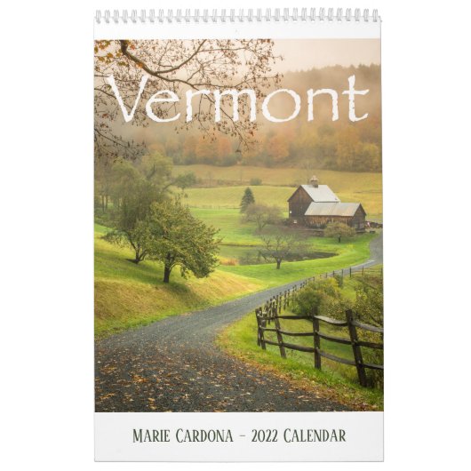 Marie Cardona - Vermont - Agenda 2022 Kalender (Hoes)