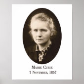 Marie-Curie Art Print (Voorkant)