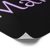 Marie Curie | Begrepen, geen geoorloofd Poster (Hoek)