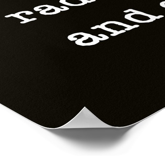 Marie Curie: Het offer en de gloed van de ontdekki Poster (Hoek)