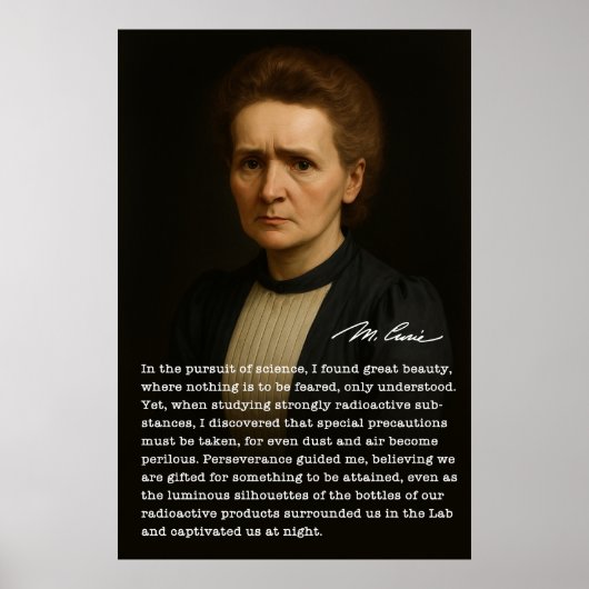 Marie Curie: Het offer en de gloed van de ontdekki Poster (Voorkant)
