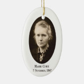 Marie Curie Keramisch Ornament (Rechts)