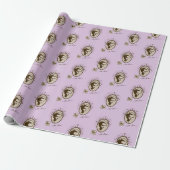 Marie Curie - Lavender Cadeaupapier (Uitgerold)