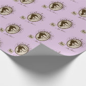 Marie Curie - Lavender Cadeaupapier (Hoek)