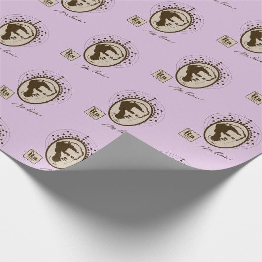 Marie Curie - Lavender Cadeaupapier (Hoek)