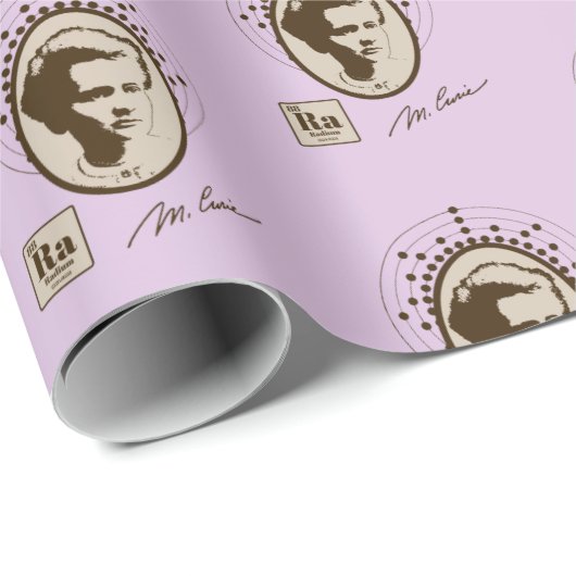 Marie Curie - Lavender Cadeaupapier (Rol Hoek)