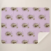 Marie Curie - Lavender Sherpa Deken (Voorkant (horizontaal))