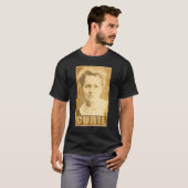 Marie Curie Torn Propaganda Poster T-shirt (Voorkant volledig)