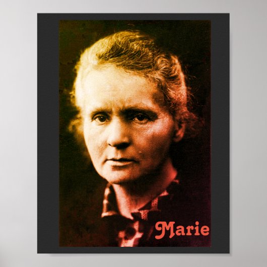 Marie Currie Poster (Voorkant)