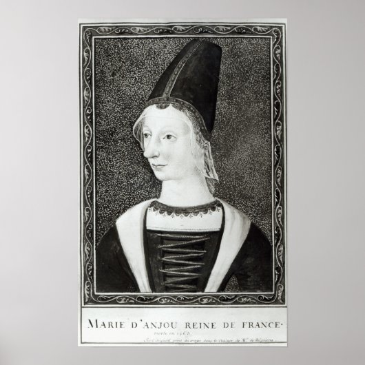 Marie d'Anjou Queen of France Poster (Voorkant)
