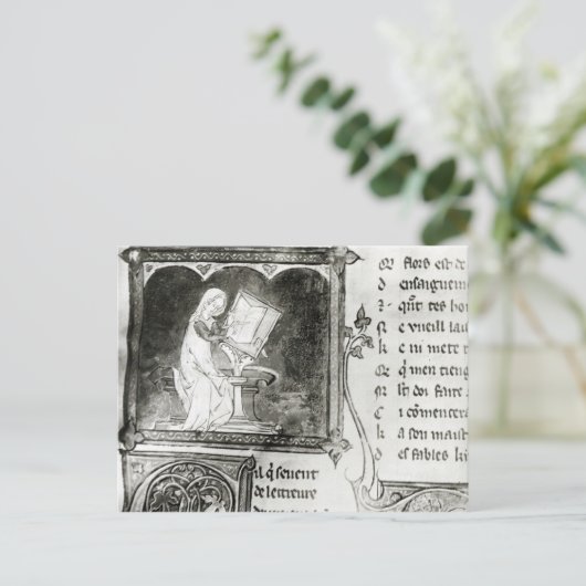 Marie de France Briefkaart (Staand voorkant)