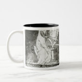 Marie de France Tweekleurige Koffiemok (Links)