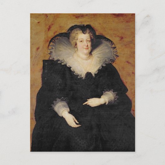 Marie de Medici, 1622 Briefkaart (Voorkant)