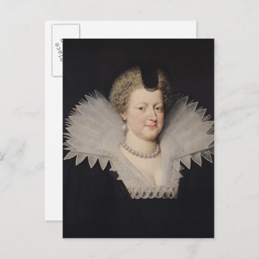 Marie de Medici Briefkaart (Voorkant / Achterkant)