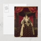 Marie de Medici in Coronation Robes, c.1610 Briefkaart (Voorkant / Achterkant)