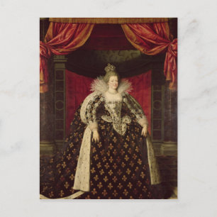 Marie de Medici in Coronation Robes, c.1610 Briefkaart