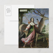 Marie de Rohan-Montbazon Duchess van Chevreuse Briefkaart (Voorkant / Achterkant)