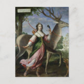 Marie de Rohan-Montbazon Duchess van Chevreuse Briefkaart (Voorkant)