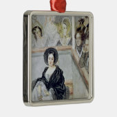 Marie Duplessis in het theater Metalen Ornament (Rechts)