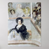 Marie Duplessis in het theater Poster (Voorkant)