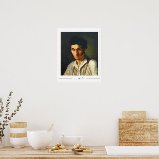 Marie Ellenrieder Zedign Art Poster #11 (Keuken)