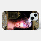 Marie Frans Charm Monogram Case-Mate iPhone Case (Achterkant (horizontaal))