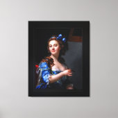 Marie Gabrielle Capet Self Portrait Canvas Afdruk (Voorkant)