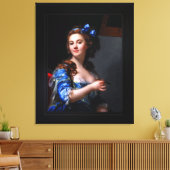 Marie Gabrielle Capet Self Portrait Canvas Afdruk (Insitu (Woonkamer))