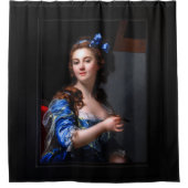 Marie Gabrielle Capet Self Portrait Douchegordijn (Voorkant)