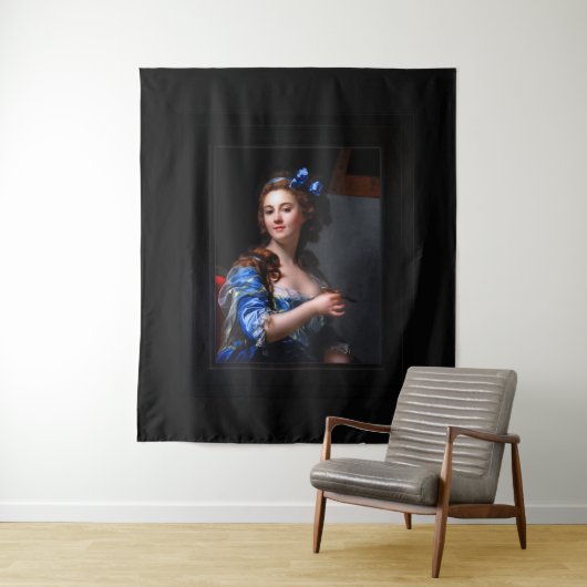 Marie Gabrielle Capet Self Portrait Wandkleed (In situ)