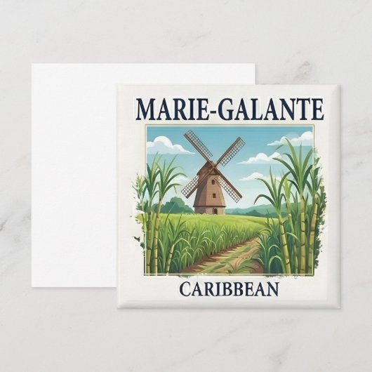 .Marie-Galante (Voorkant / Achterkant)