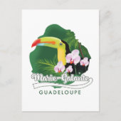 Marie Galante Guadeloupe logo Briefkaart (Voorkant)