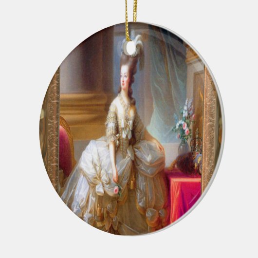 Marie geïnspireerd French Baroque Keramisch Ornament (Links)
