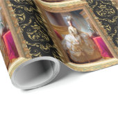 Marie Geïnspireerd klein gedrukt 15" Cadeaupapier (Rol Hoek)