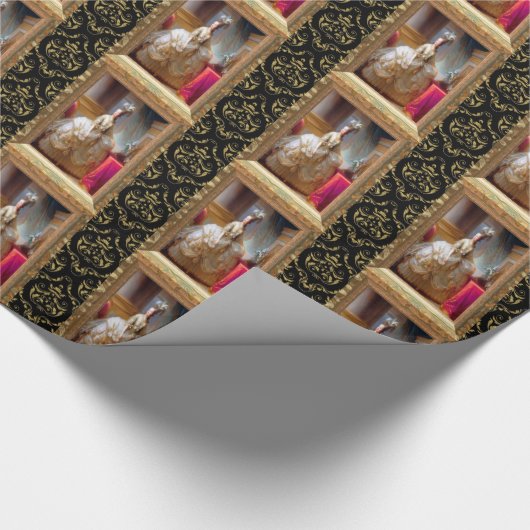 Marie geïnspireerd voor kerst cadeaupapier (Hoek)