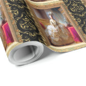 Marie geïnspireerd voor kerst cadeaupapier (Rol Hoek)