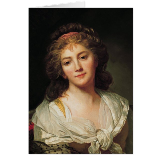 Marie-Geneviève Bouliard, zelfportret (Voorkant)