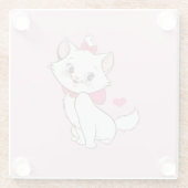 Marie Glass-Onderzetter Glazen Onderzetter (Achterkant)