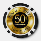 Marie & Jerry 50e Anniv 1968 casino chip (Achterkant)
