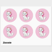 Marie Klassieke Ronde Sticker (Vel)