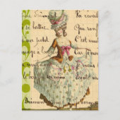 Marie,  Lady Digital Art Briefkaart (Voorkant)