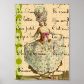 Marie, Lady Digital Art Poster (Voorkant)